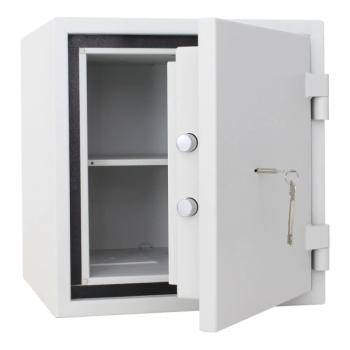Rottner feuersicherer Dokumententresor S2 Fire Safe 40 Doppelbartschloss grau  T06017